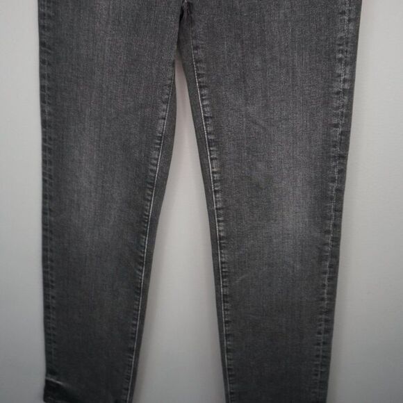 New AG Adriano Goldschmied Saige High Rise Straight Jeans 10 Yrs Bonfire size 24 - Picture 5 of 15